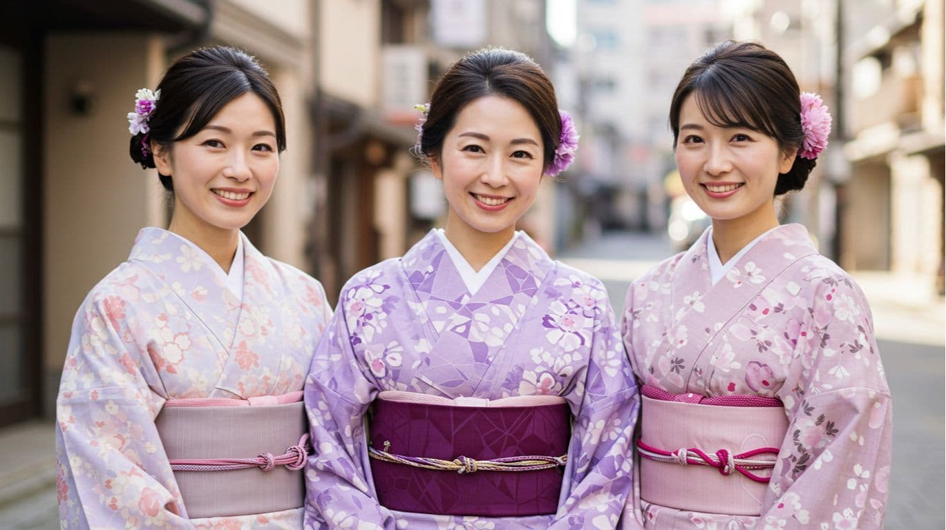 着物女性写真